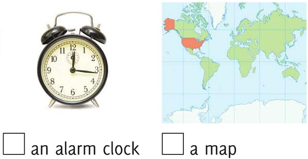 ساعت و نقشه